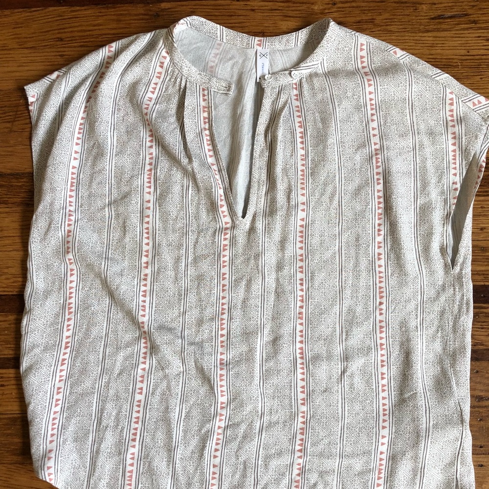 Gentle Fawn tribal print top